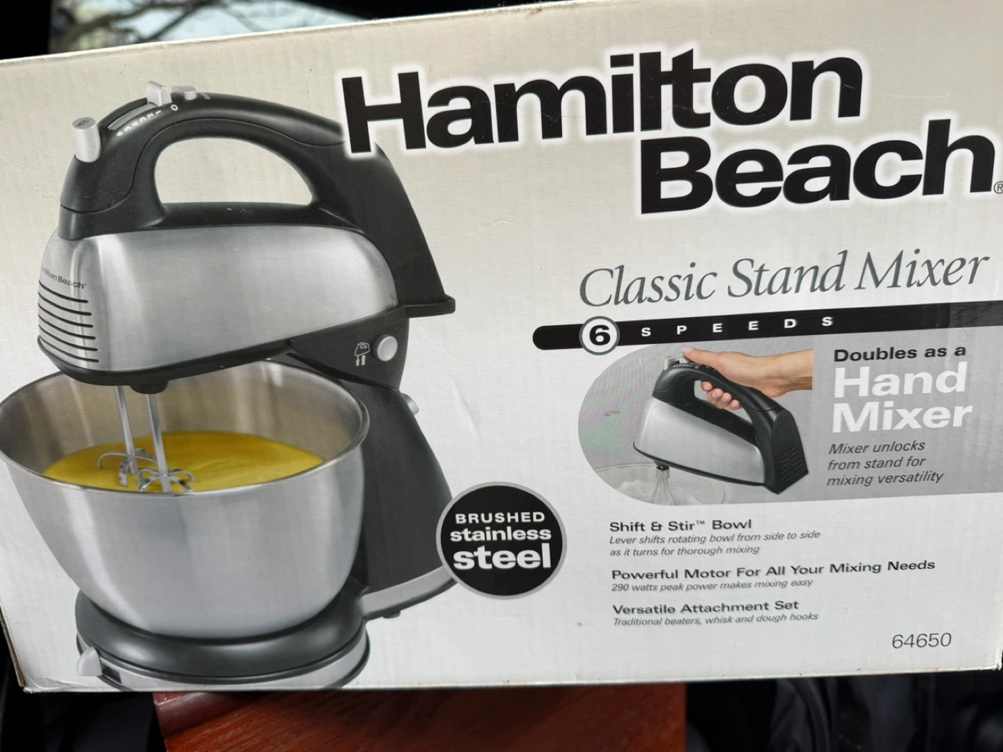 Hamilton Beach Classic Stand Mixer 6 Speeds