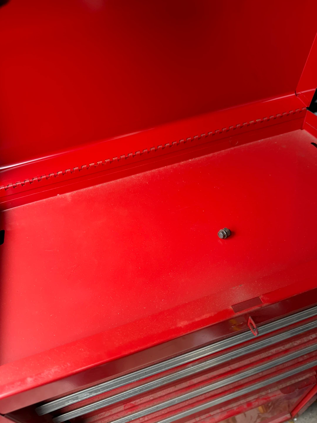 Red 5-Drawer Rolling Tool Chest - photo 2