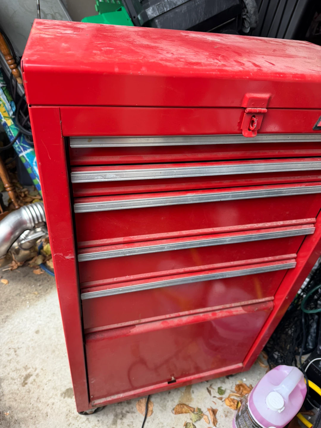 Red 5-Drawer Rolling Tool Chest