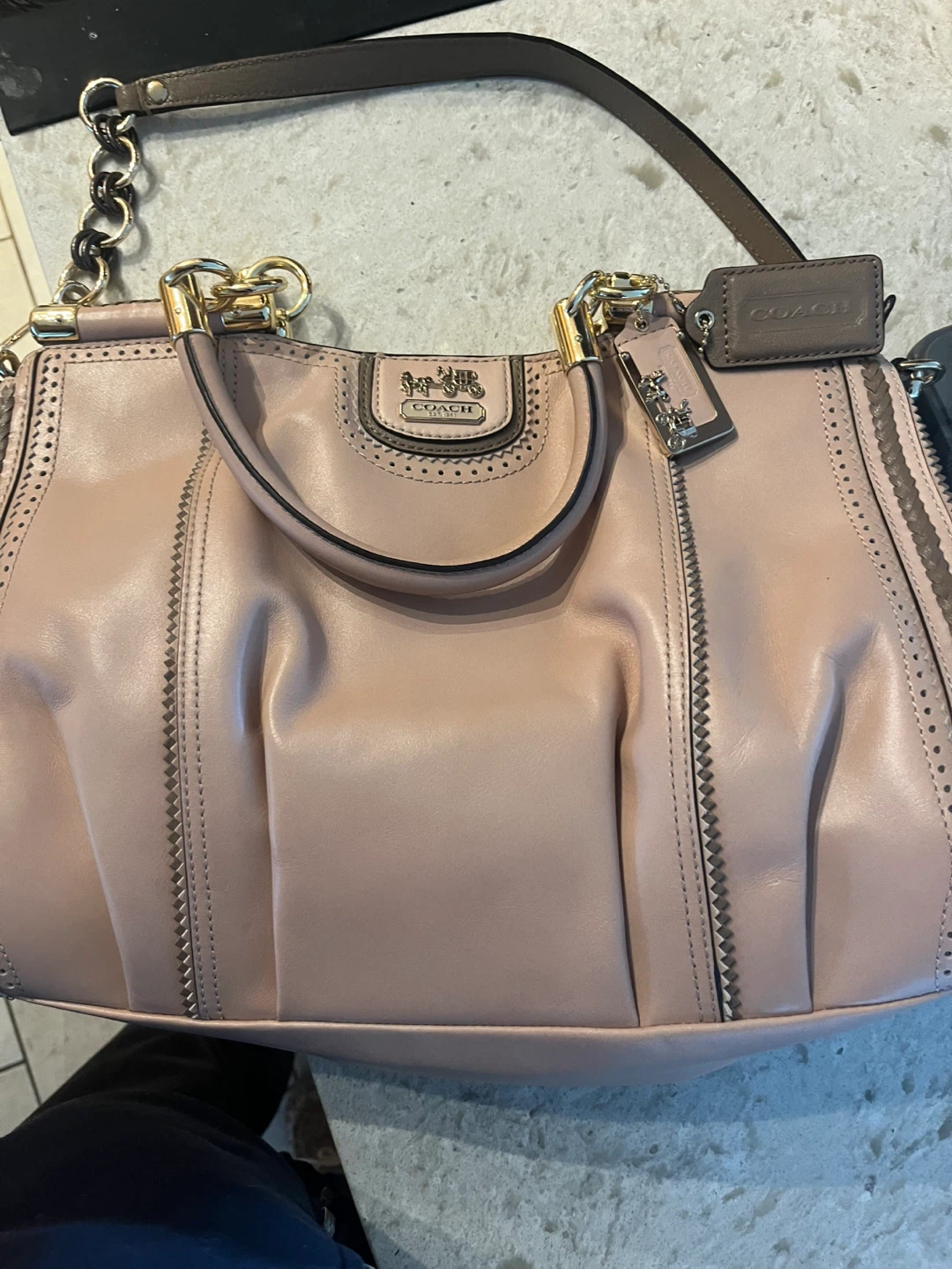 Limited edition Coach Leather Satchel Bag