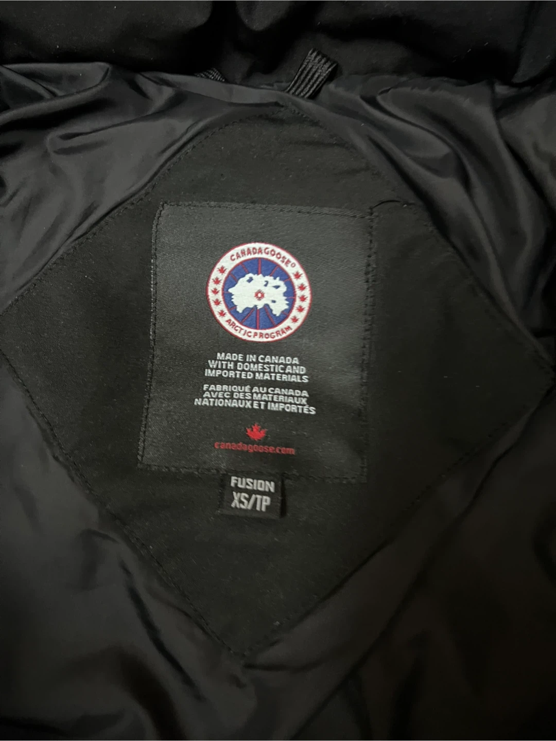 Canada Goose Arctic Program Down Parka - Black XS