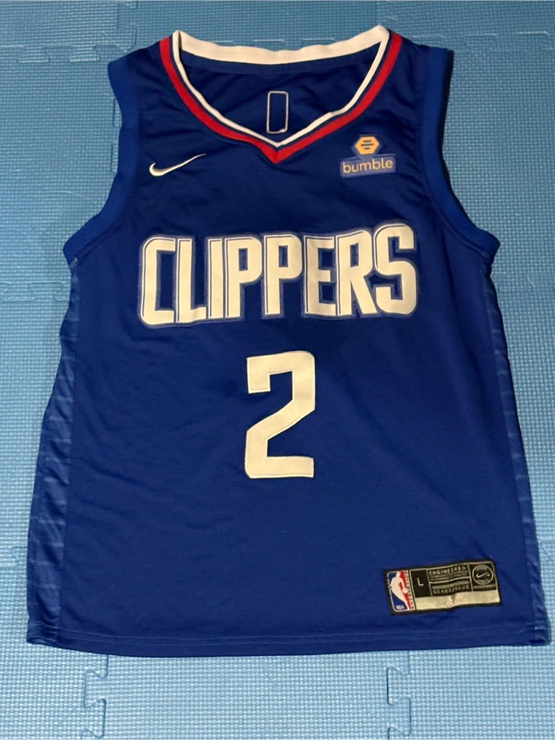 LA Clippers Kawhi Leonard #2 Nike Jersey - photo 2