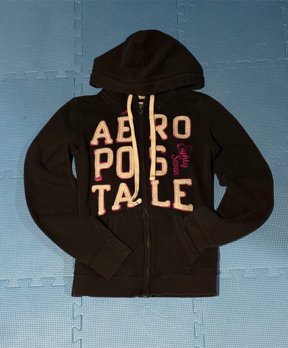 Aeropostale Eighty-Seven Zip-Up Hoodie XS/TP