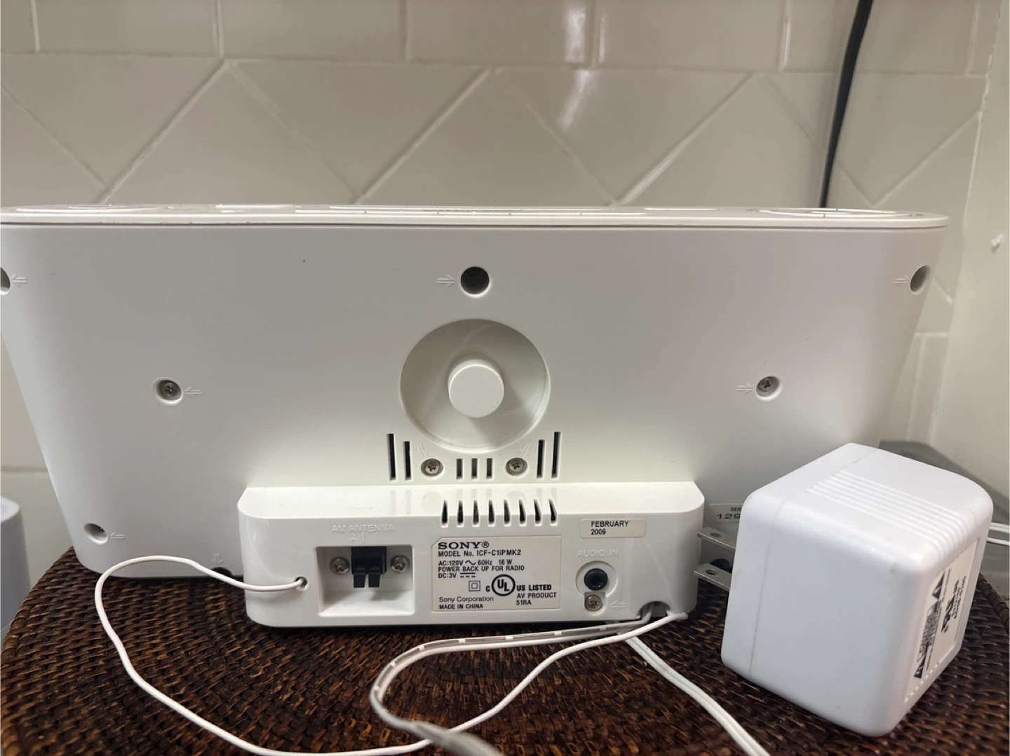 Sony Dream Machine FM/AM Clock Radio ICF-CS10IP - photo 3