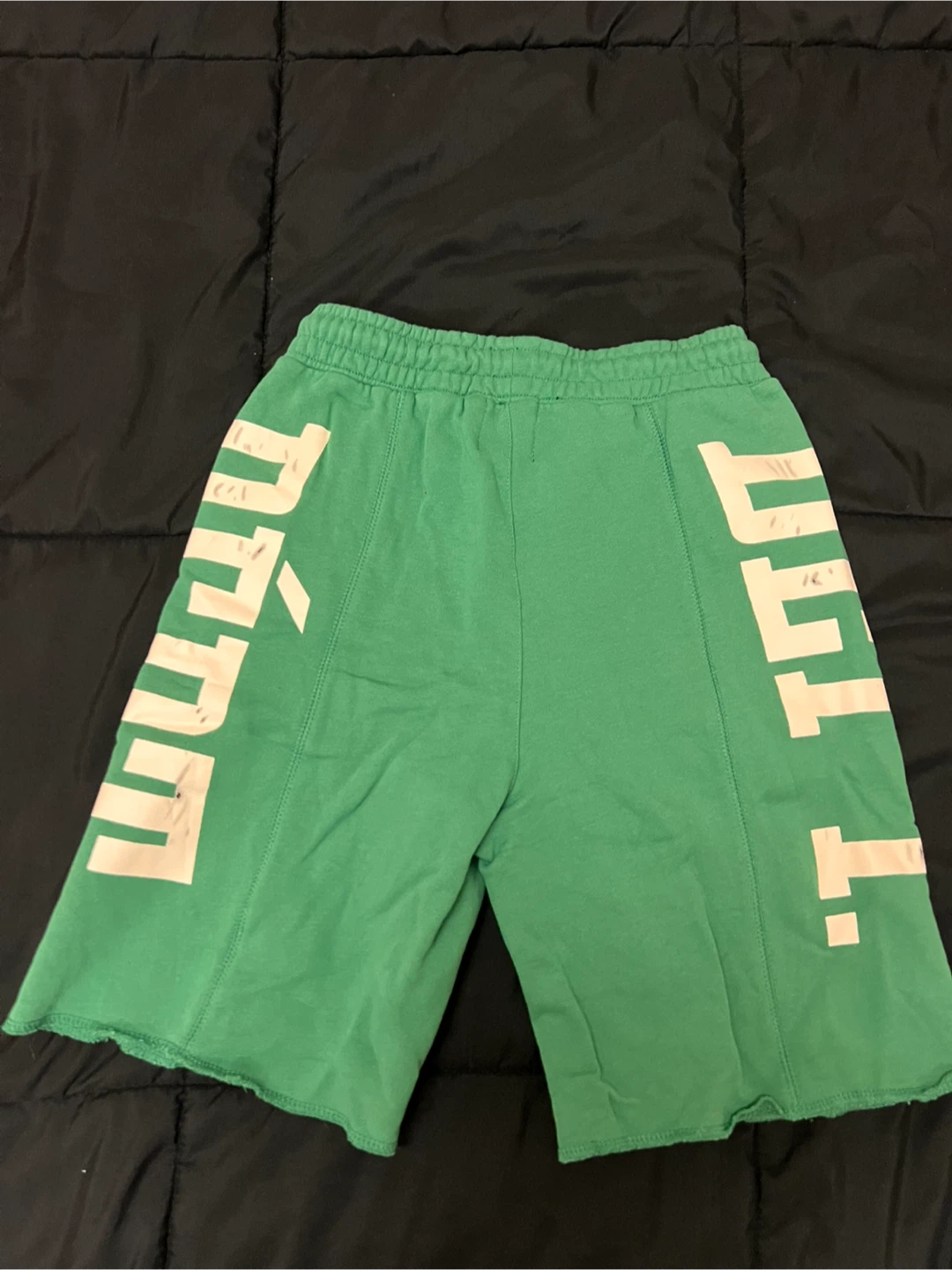 Gallery Dept. Green Sweat Shorts Size M - photo 2