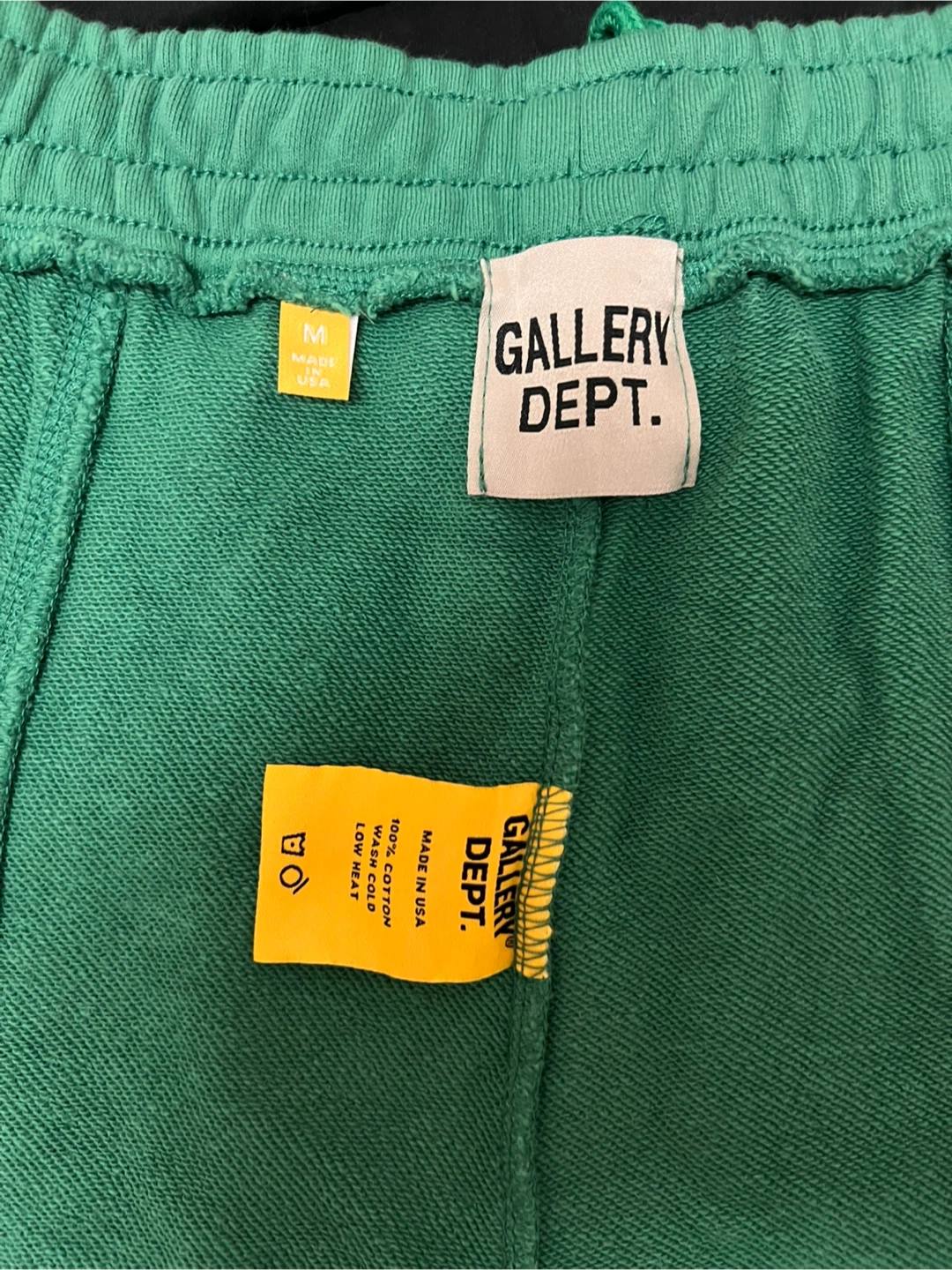 Gallery Dept. Green Sweat Shorts Size M