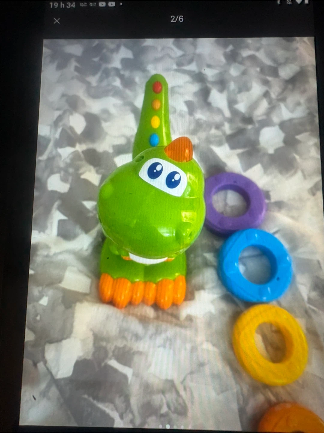 Jouet dinosaure à empiler Fisher-Price