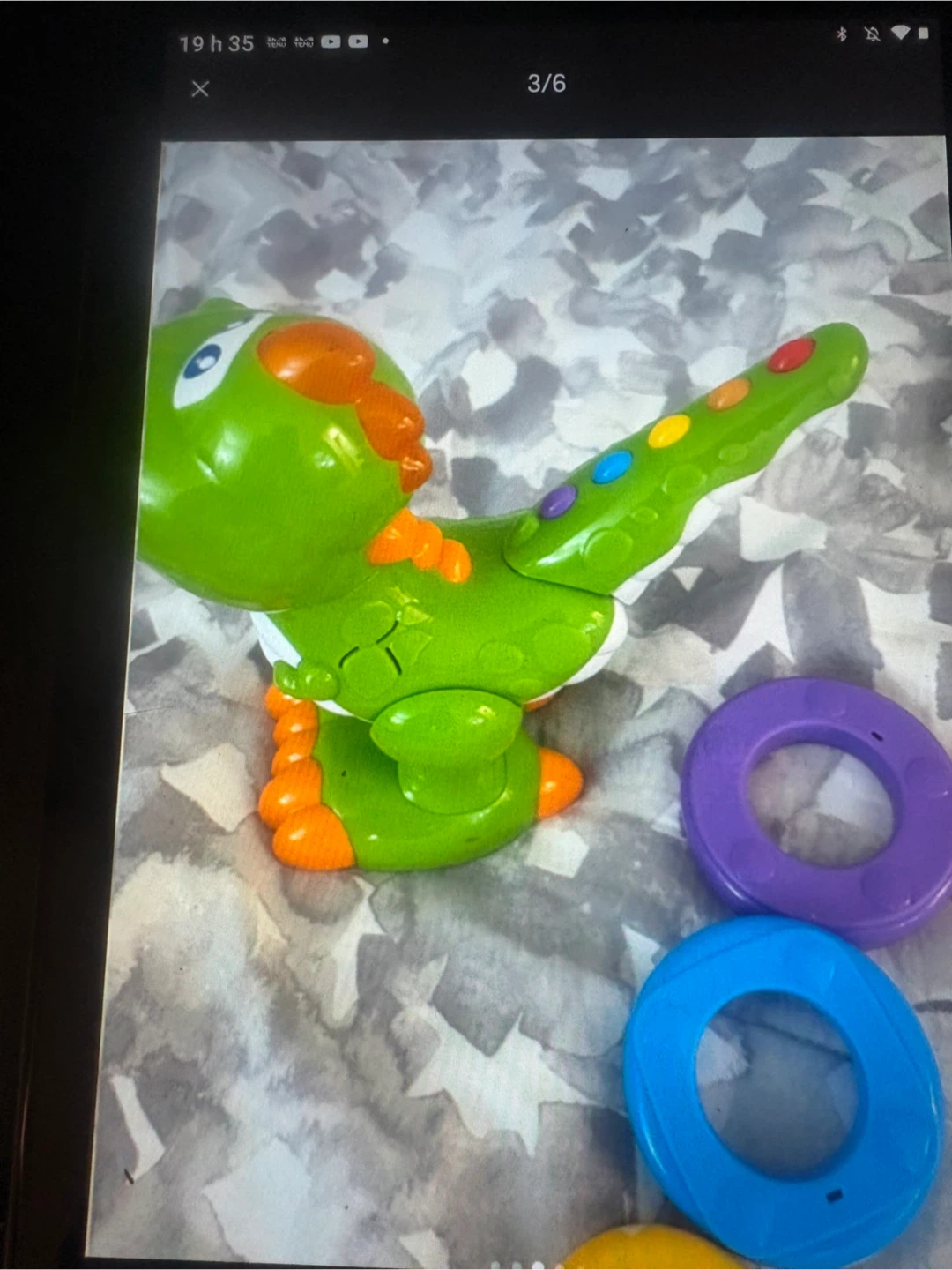 Jouet dinosaure à empiler Fisher-Price - photo 2