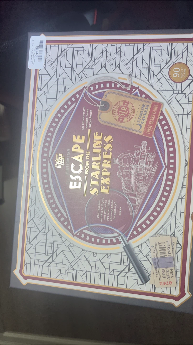 Family Board Game Bundle – Jumanji + Escape Room Game – $20