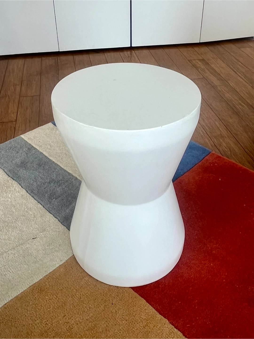 Joss & Main Daima end table in ivory