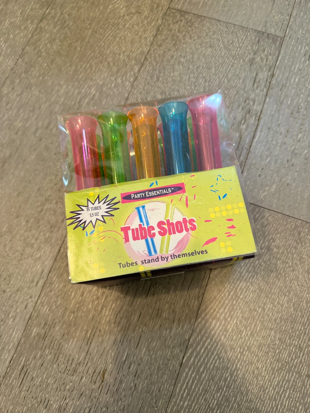 Party Essentials Tube Shots - 15 Count