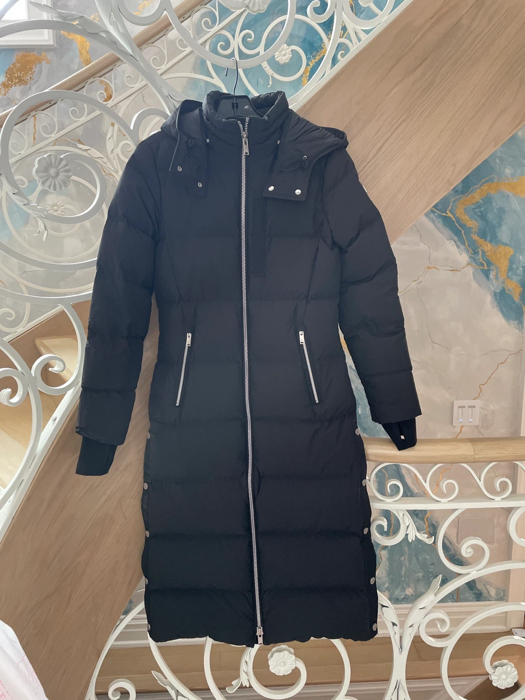 Moose Knuckles JOCADA Parka 4 Down Jacket - Women's XS Black