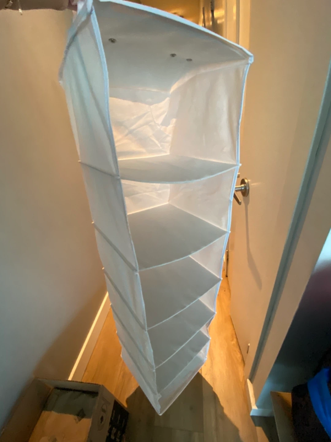 Wardrobe organizer white - photo 3