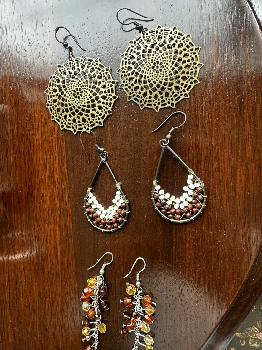 Y2K Earth Tones Earrings