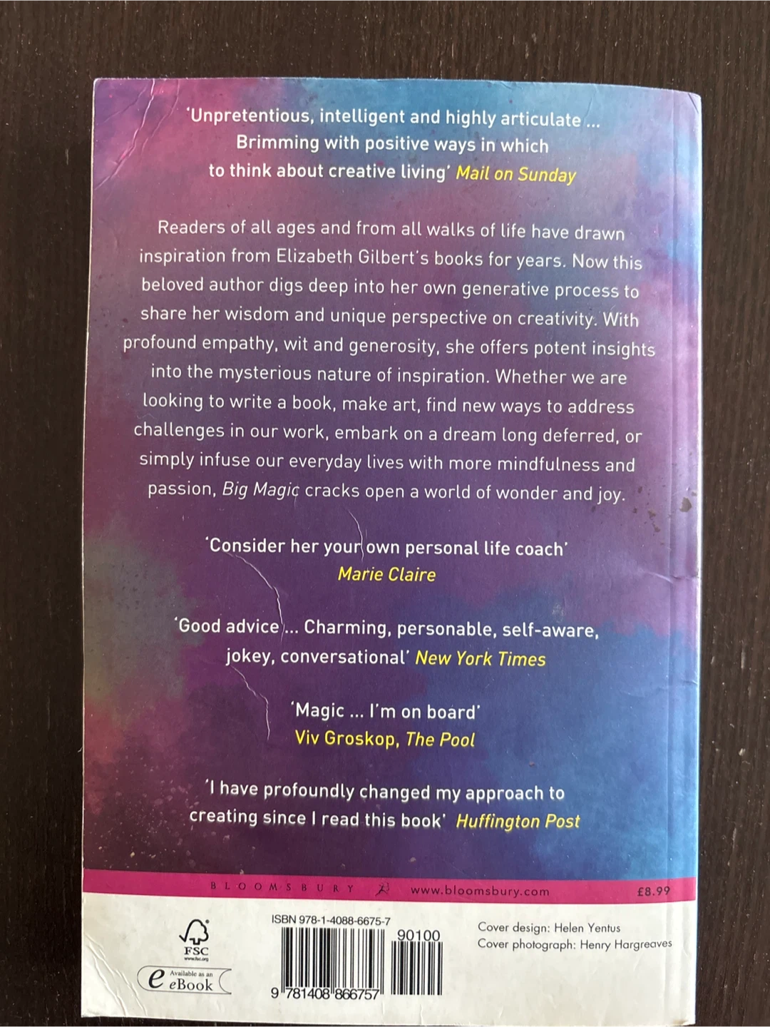 Big Magic: Creative Living Beyond Fear - photo 2