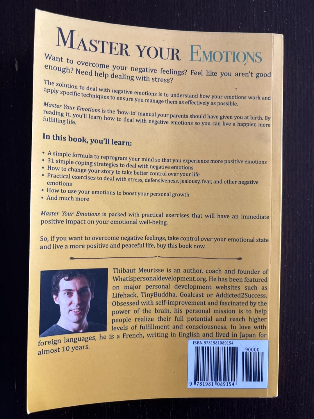 Master Your Emotions - photo 2