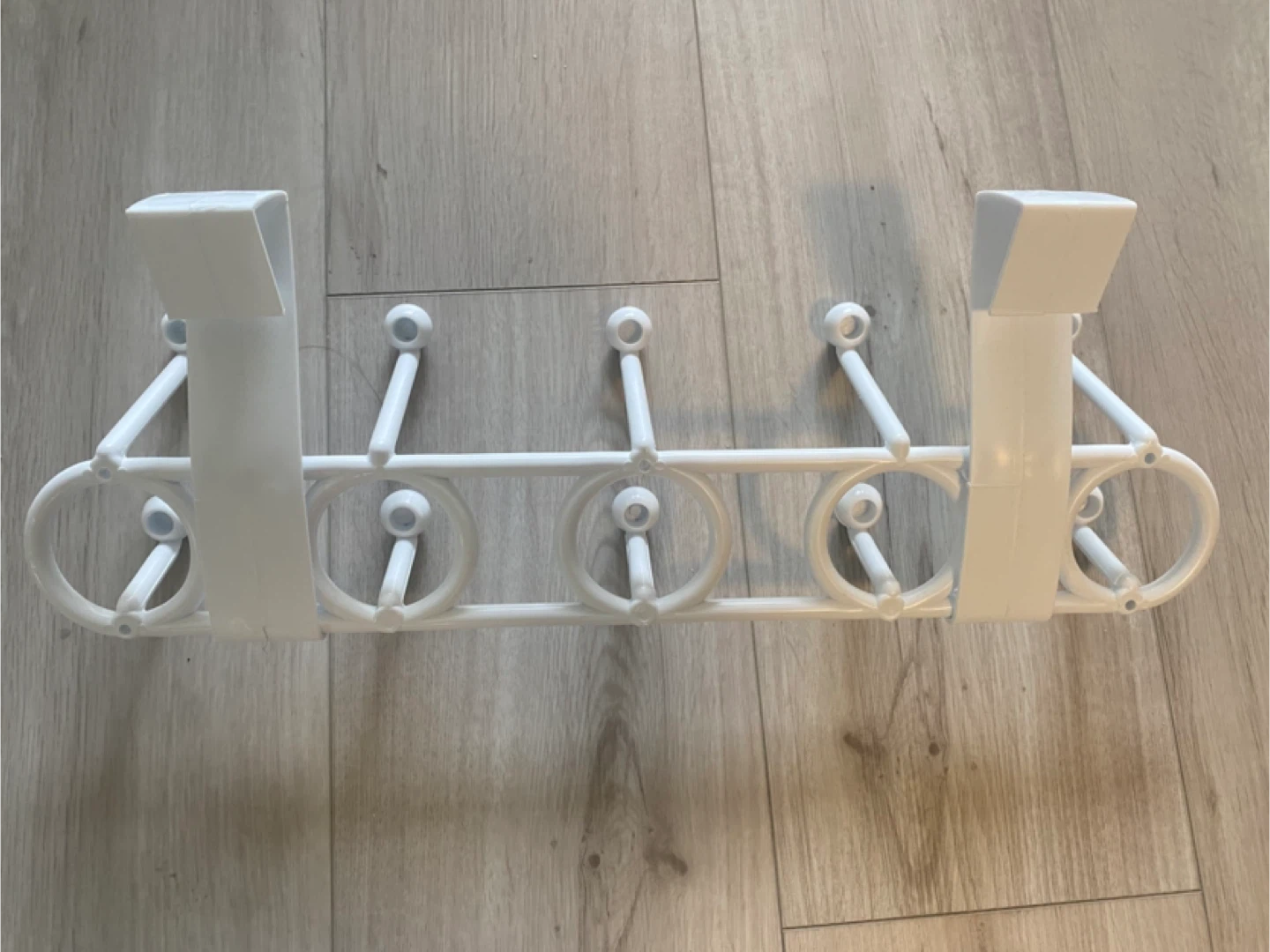 White Over-the-Door 6 Hook Organizer - photo 2