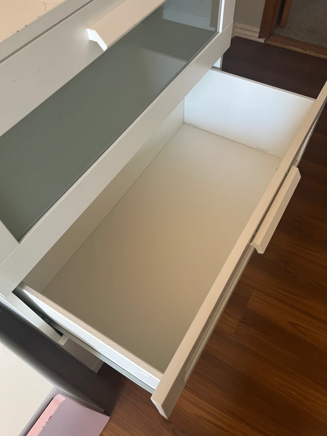 White Dresser with Mirror - photo 5