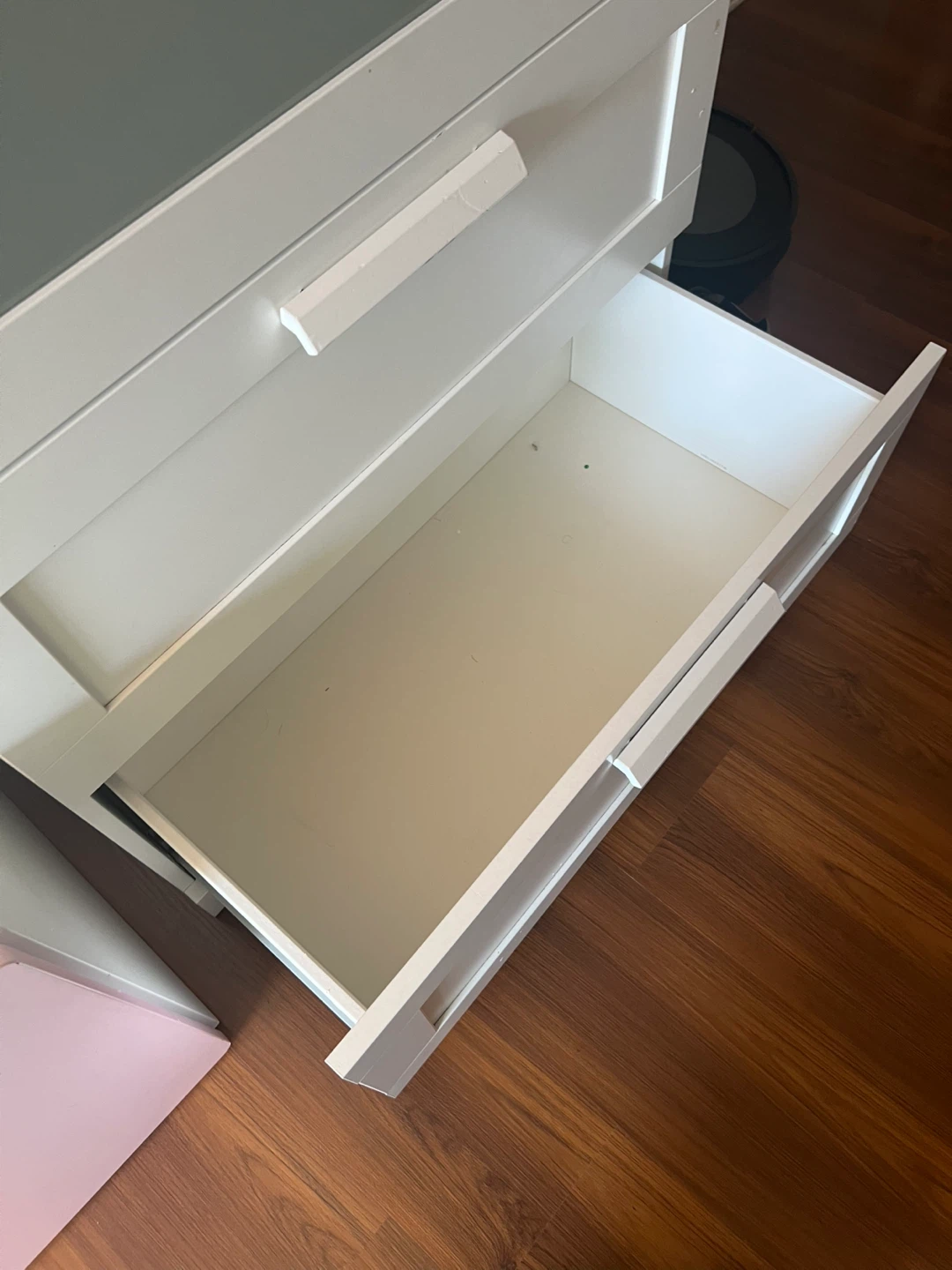 White Dresser with Mirror - photo 4