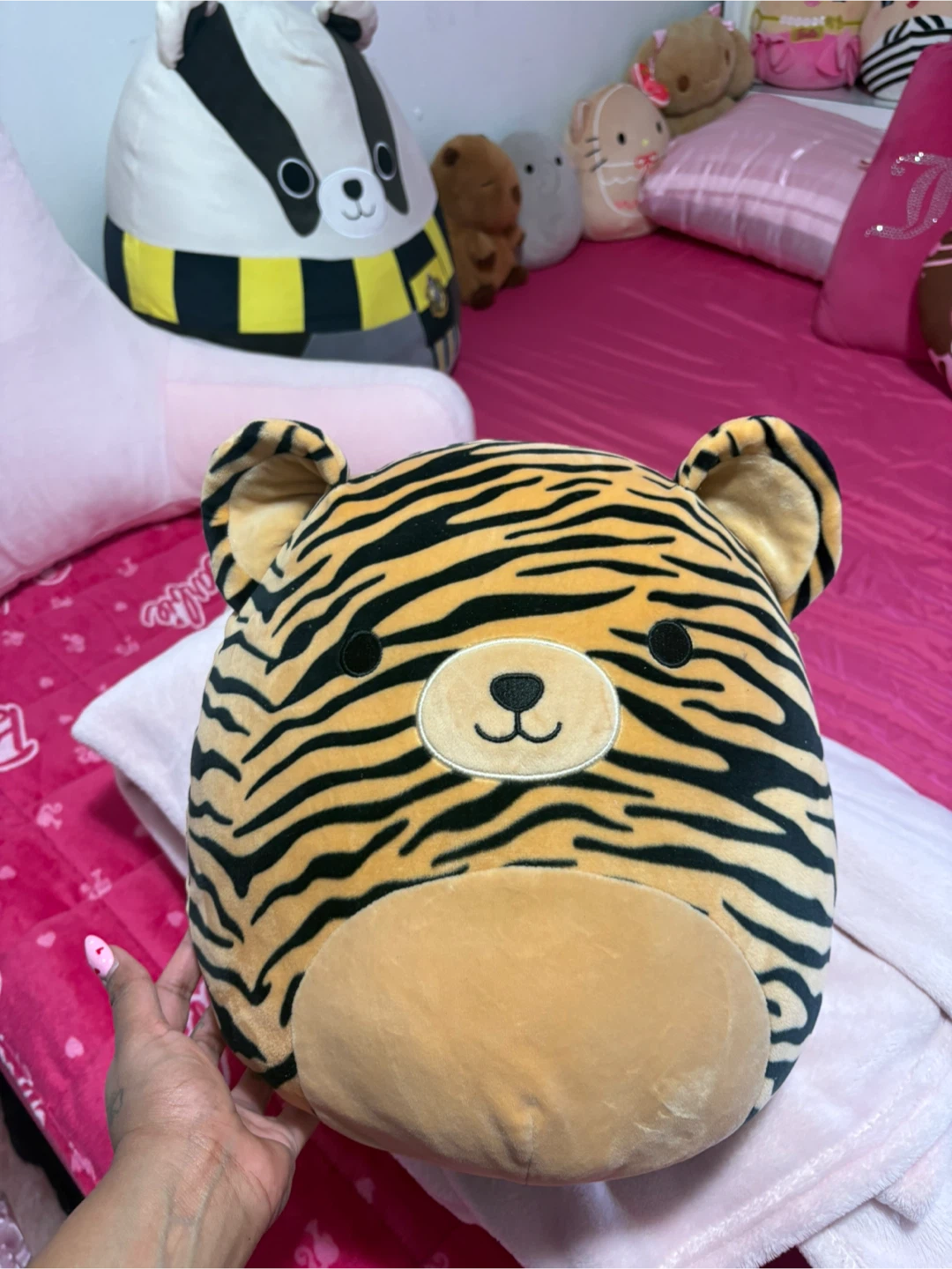 Squishmallow Tiger Plush Toy