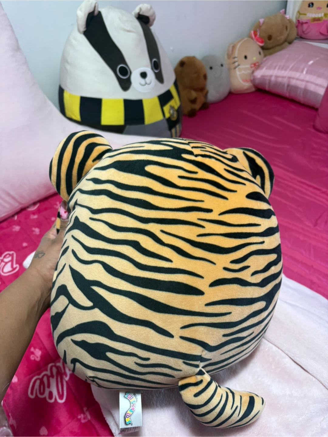 Squishmallow Tiger Plush Toy - photo 3