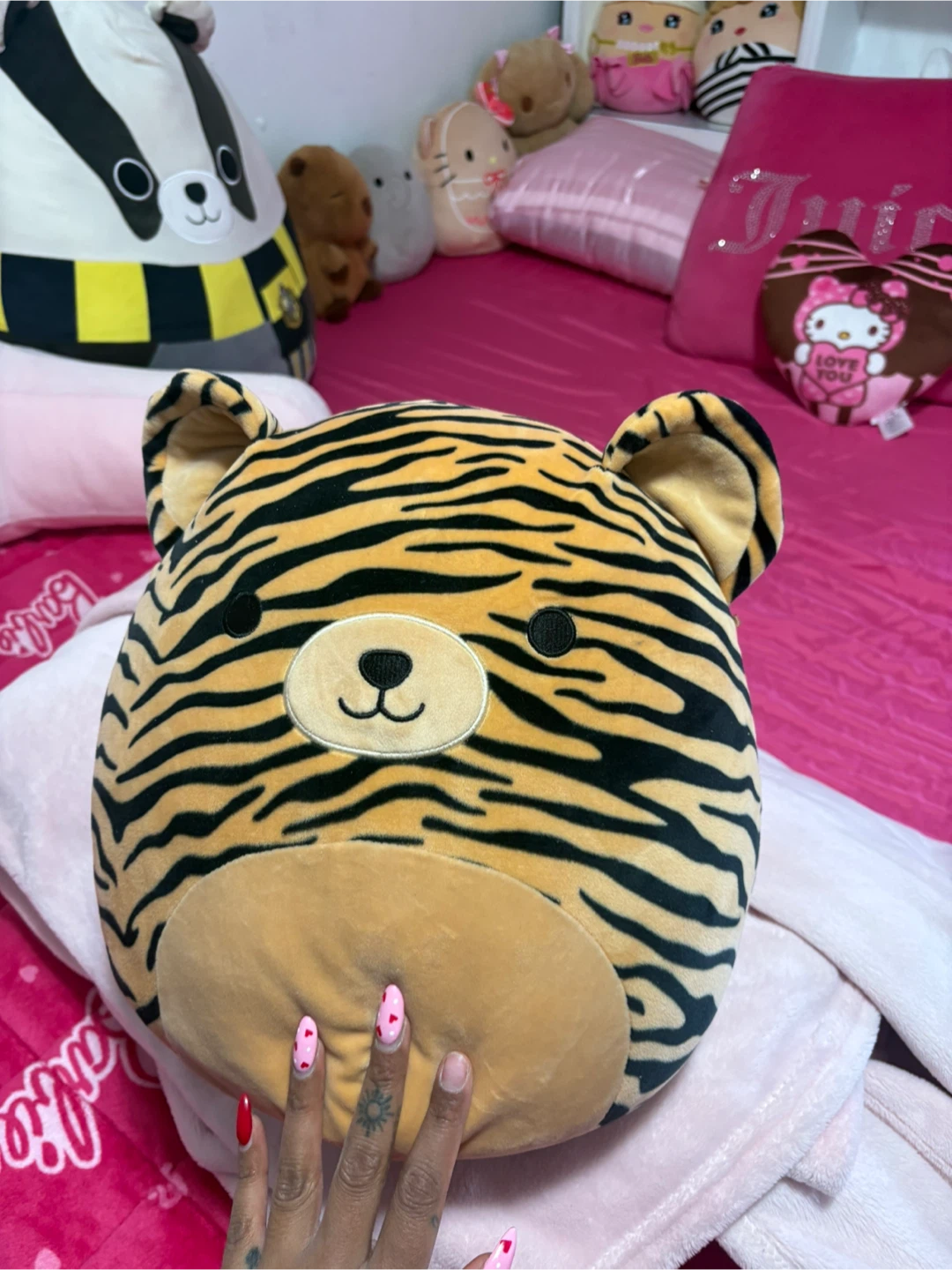 Squishmallow Tiger Plush Toy - photo 4