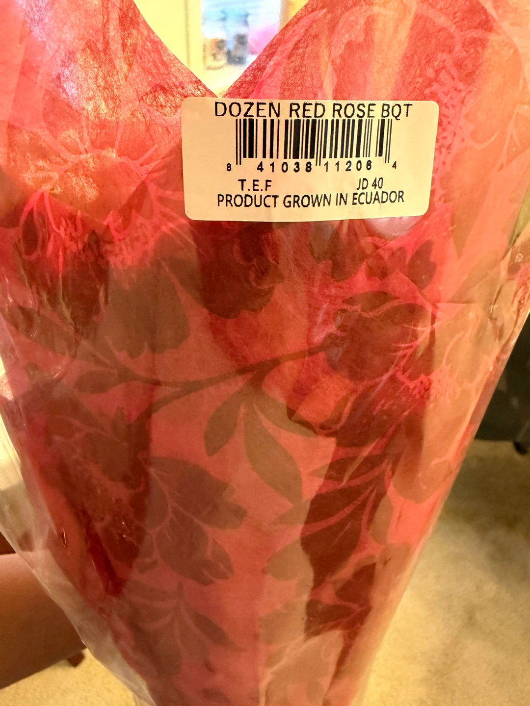 Overjoyed Boutique Dozen Red Rose Bouquet - photo 3