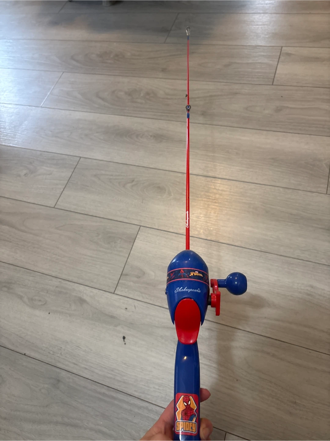 Shakespeare Spiderman Jr. Spincast Fishing Rod