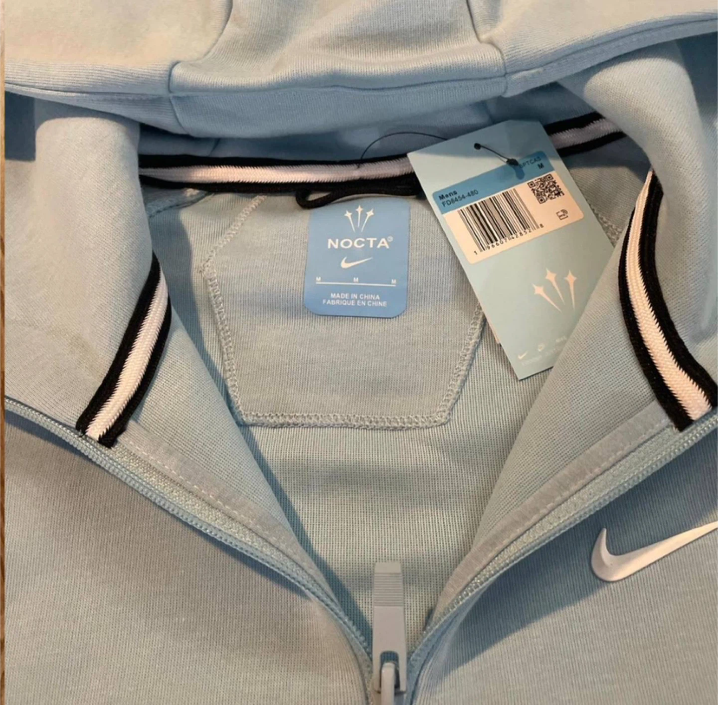 Nike NOCTA Light Blue Tech Fleece Tracksuit Set - All Sizes - photo 2
