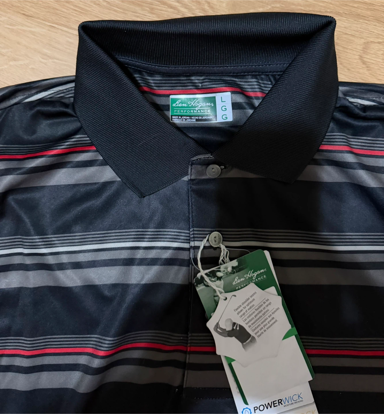 Ben Hogan Performance Golf Polo Shirt - Men's Large - photo 2