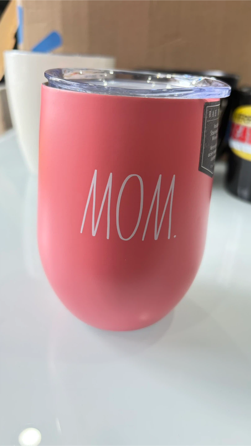 Rae Dunn "MOM" Insulated Tumbler