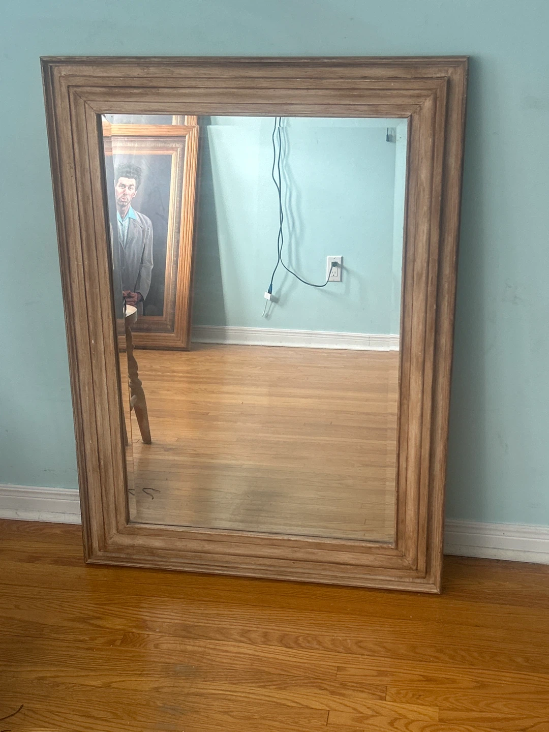 Wooden Framed Mirror