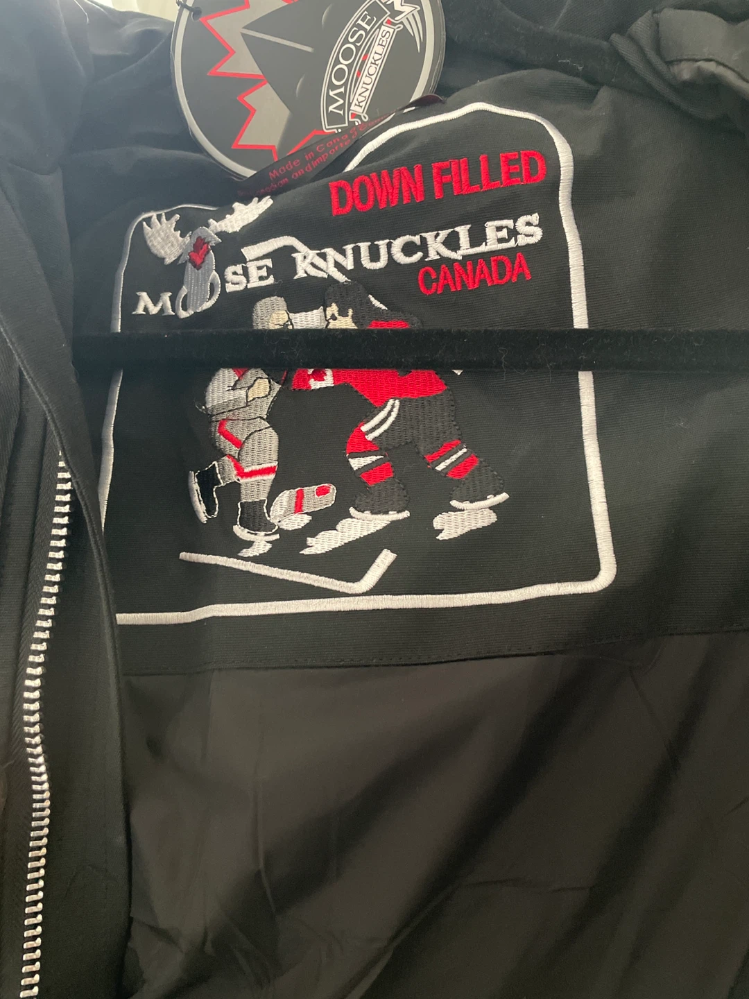 Moose Knuckles Black Down Filled Puffer Jacket M/M - photo 3