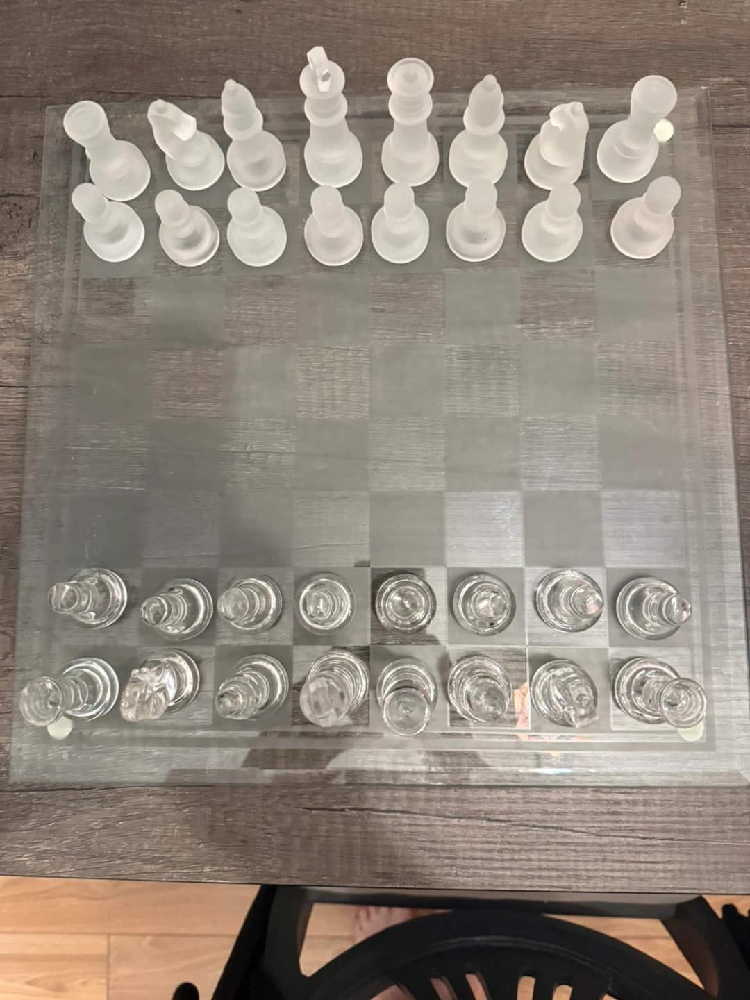 Glass Chess Set - photo 2