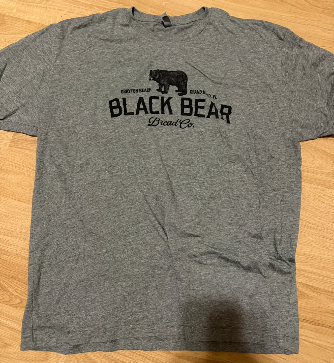 Black Bear Bread Co. Gray T-Shirt