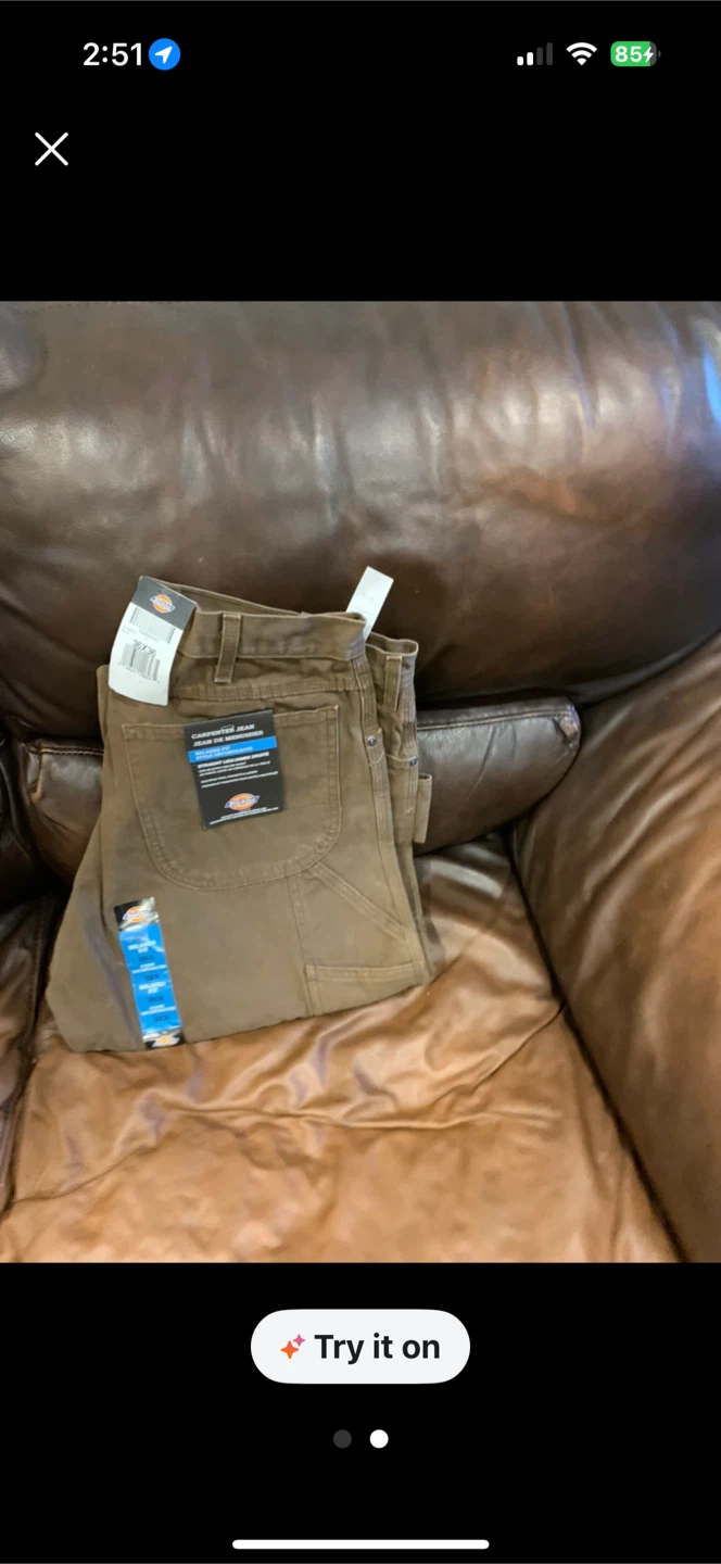 Dickies Carpenter Jeans - Brown - 36x36 - photo 2