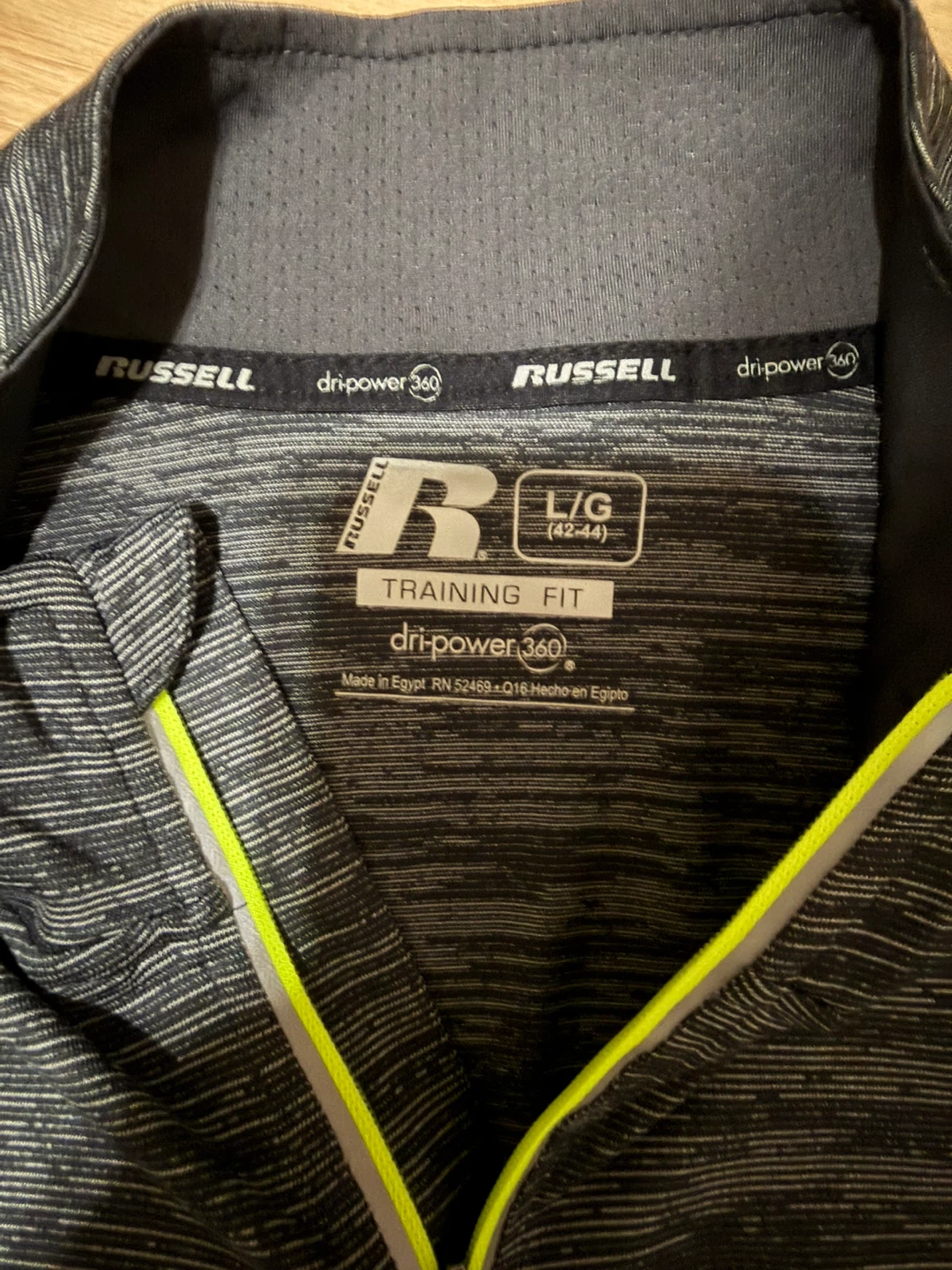 Russell Dri-Power 360 1/4 Zip Pullover Shirt - Large - photo 2