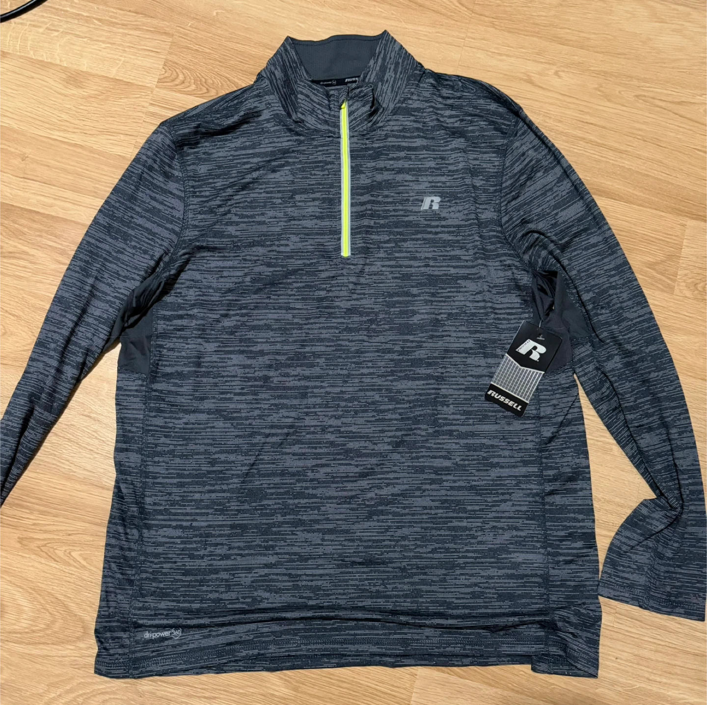 Russell Dri-Power 360 1/4 Zip Pullover Shirt - Large