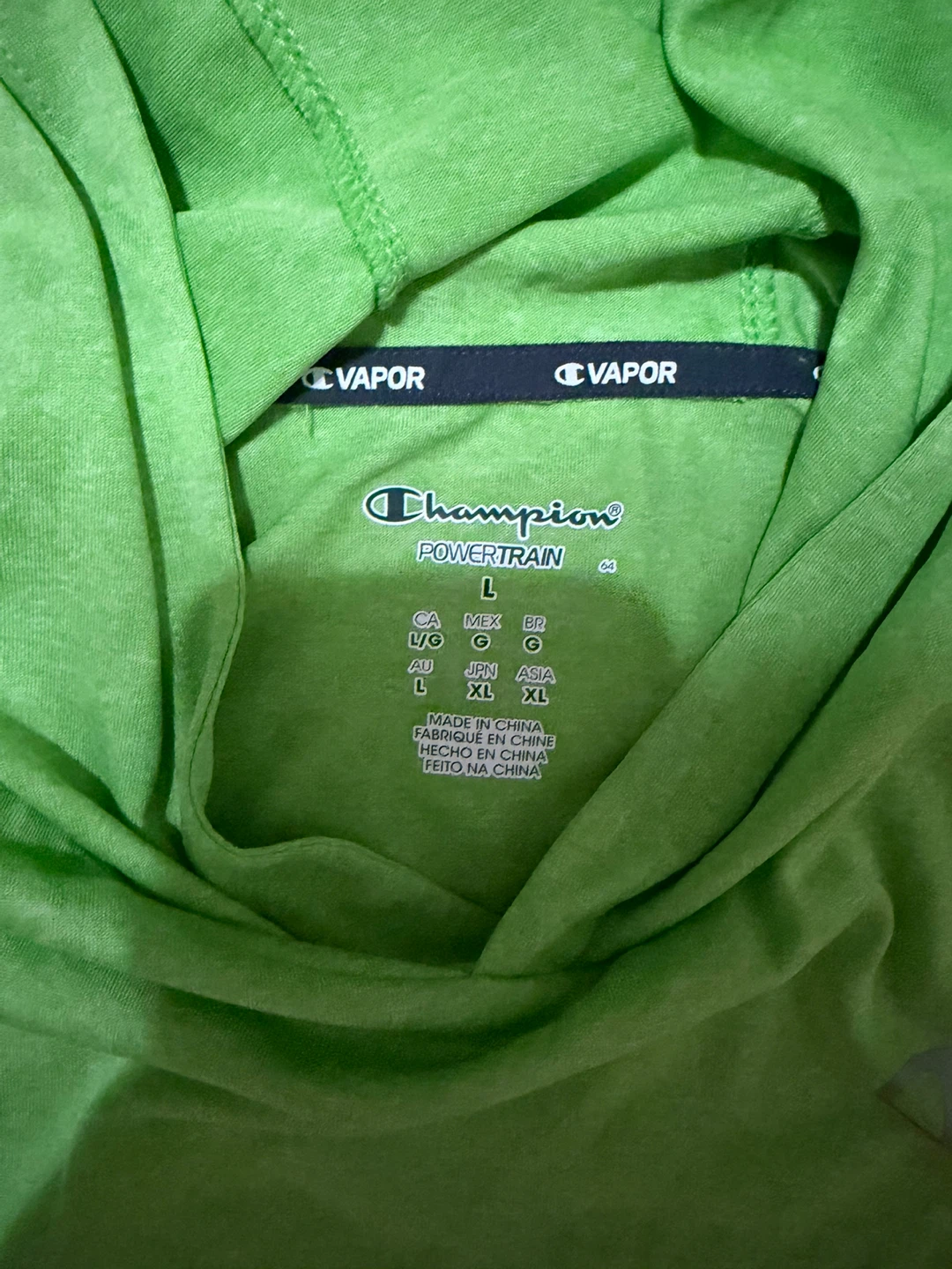 Champion VAPOR Hoodie Long Sleeve Shirt - photo 2