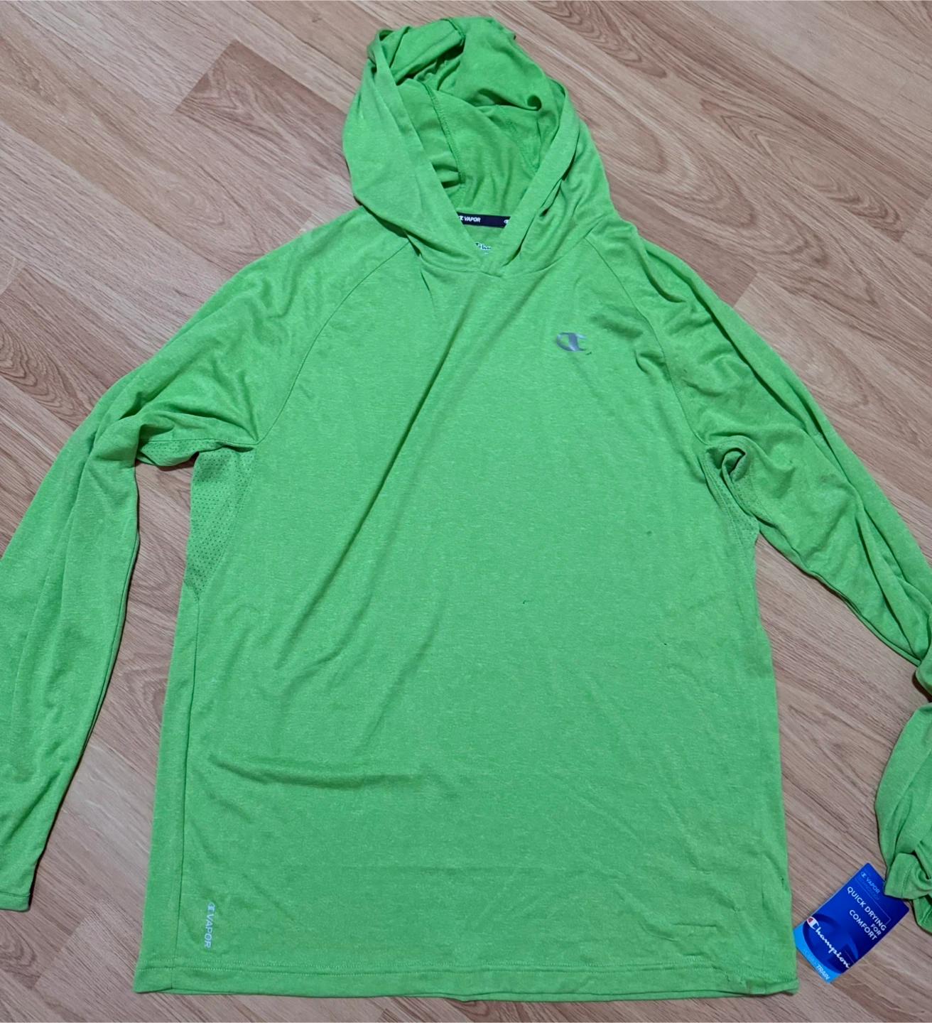 Champion VAPOR Hoodie Long Sleeve Shirt