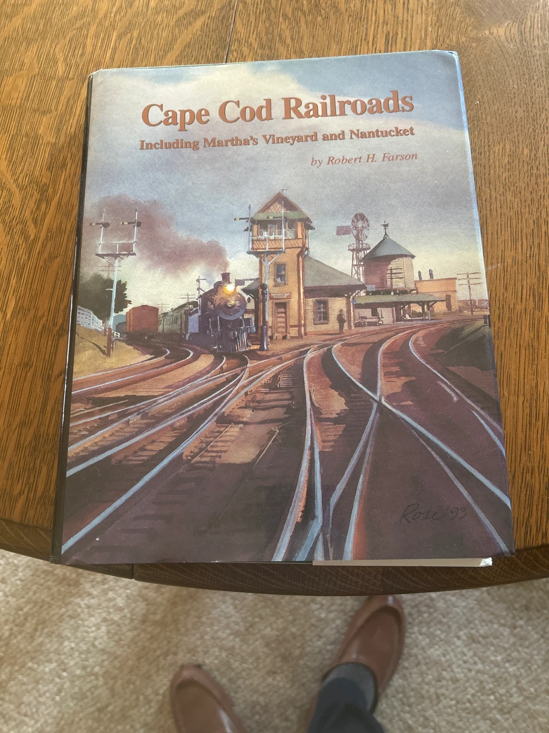 Cape Cod Railroads Book by Robert H. Farson