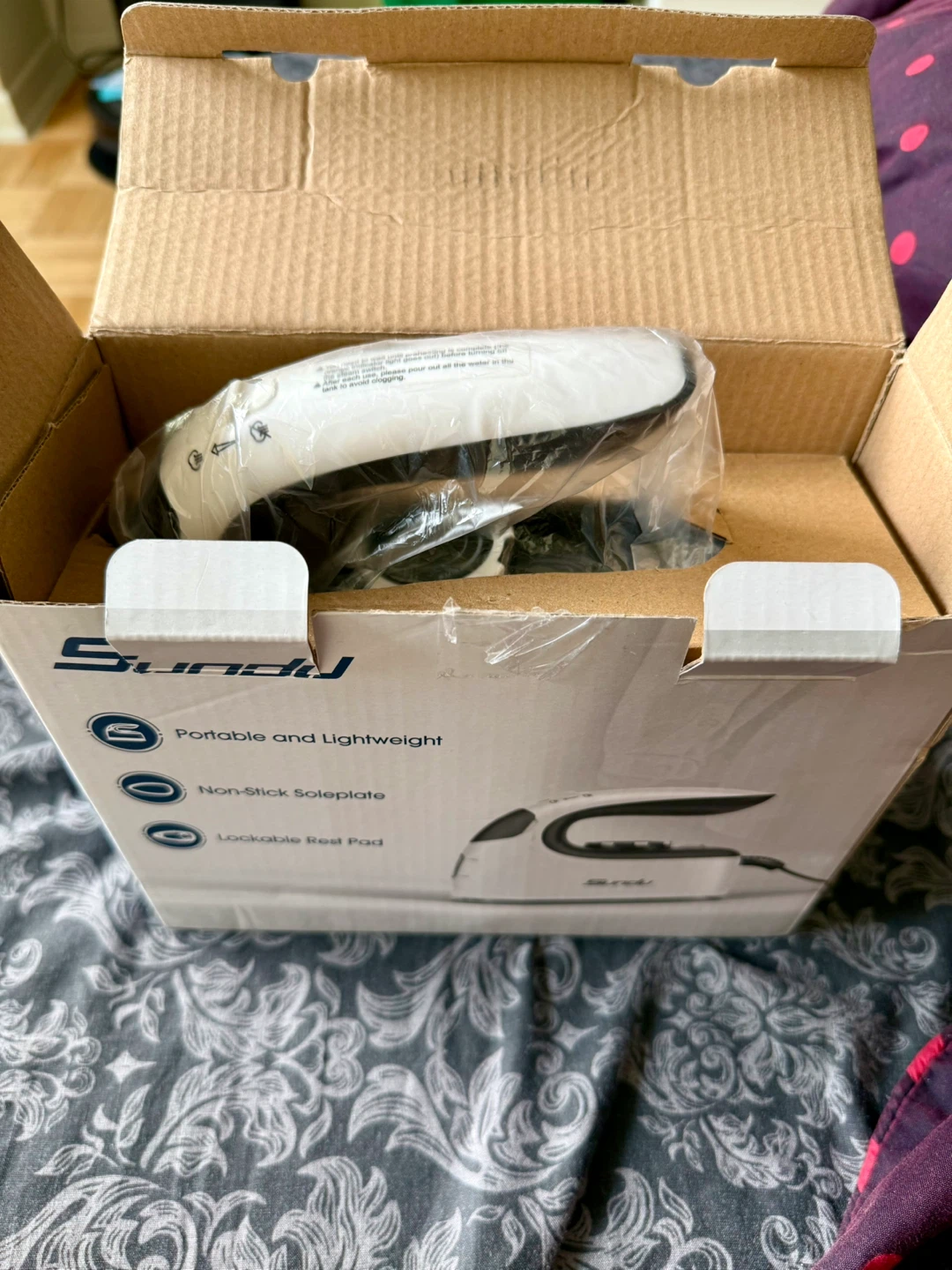 New Sundu Portable & Lightweight Travel Steam Iron - photo 3