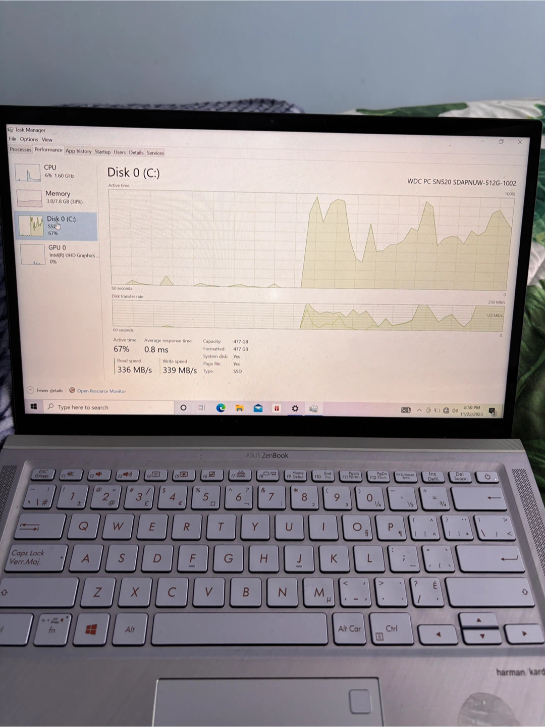 ASUS ZenBook Laptop UX431F - i7 512GB SSD 8GB RAM Windows 10 - photo 5