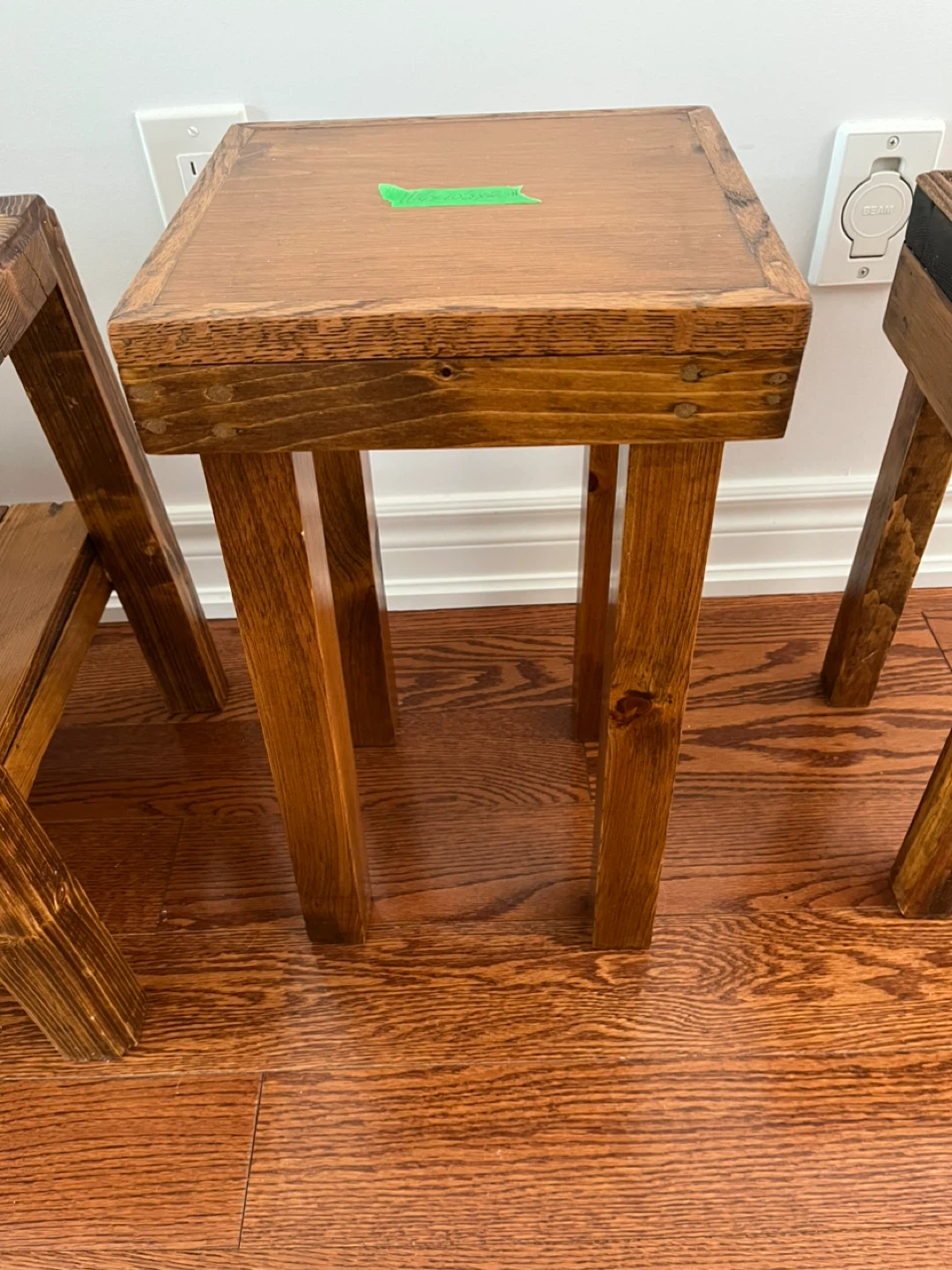 Wooden Side Tables/ Stools