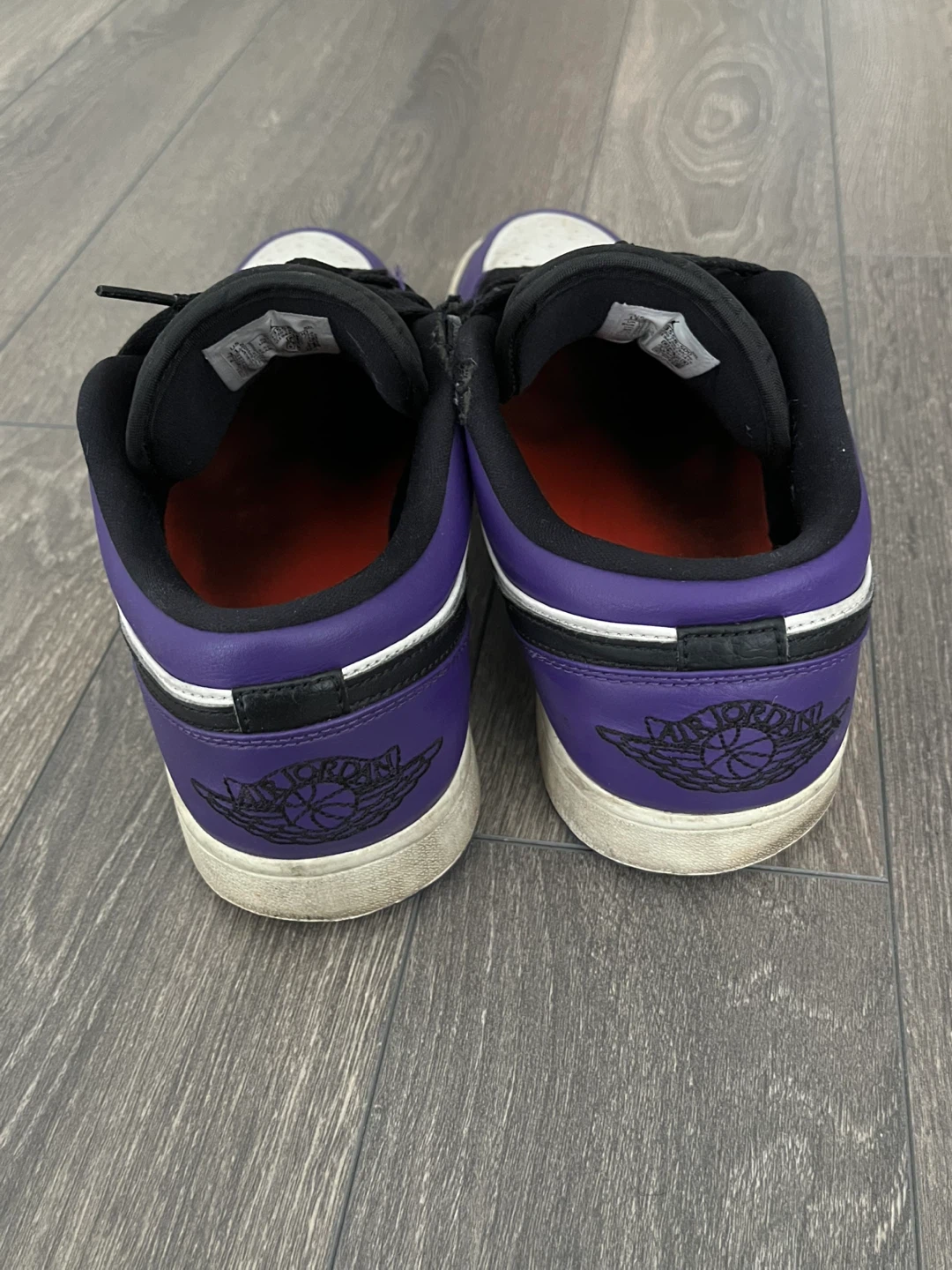 Air Jordan 1 Low Court Purple White US11.5 - photo 4
