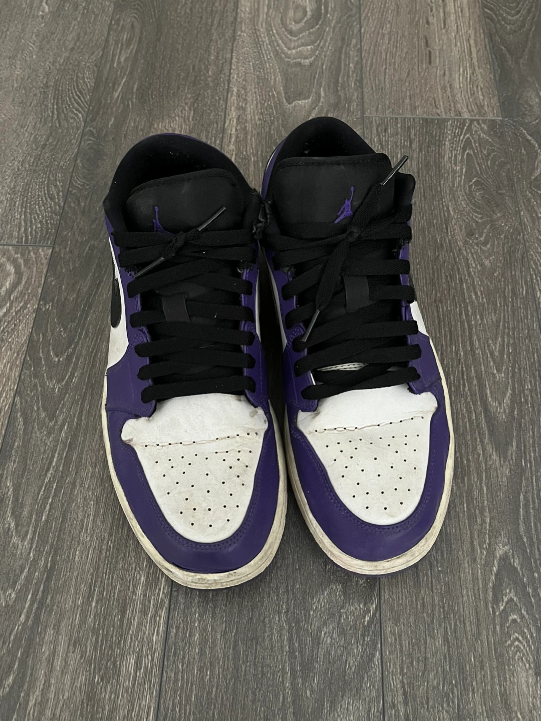 Air Jordan 1 Low Court Purple White US11.5 - photo 3