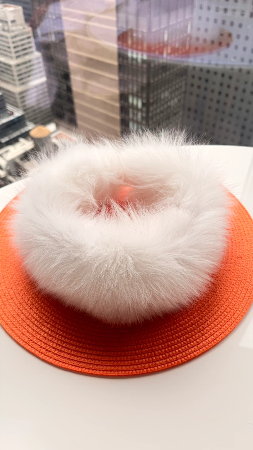 Real Fur Headband — Brand New