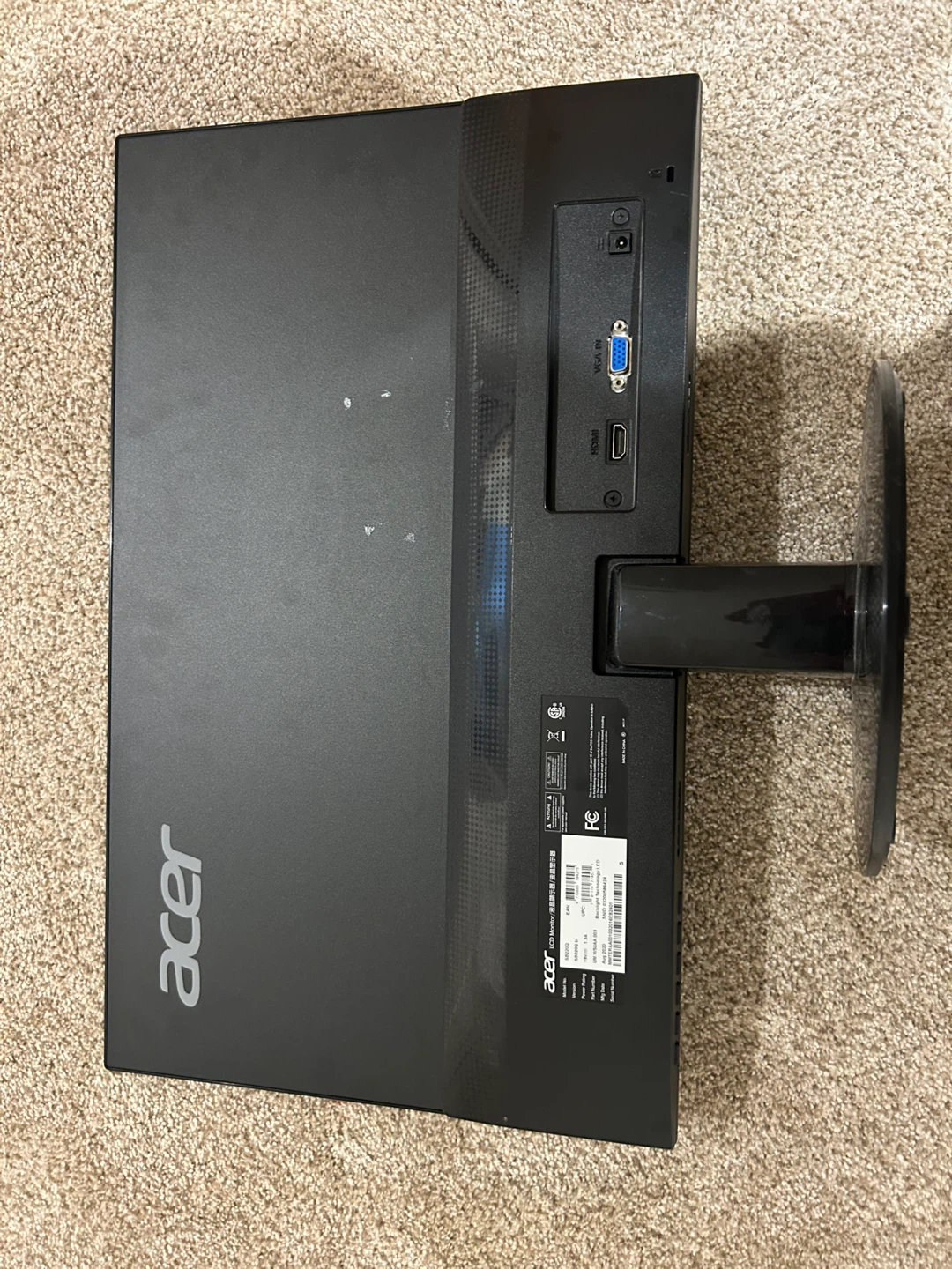 Acer Monitor - photo 2
