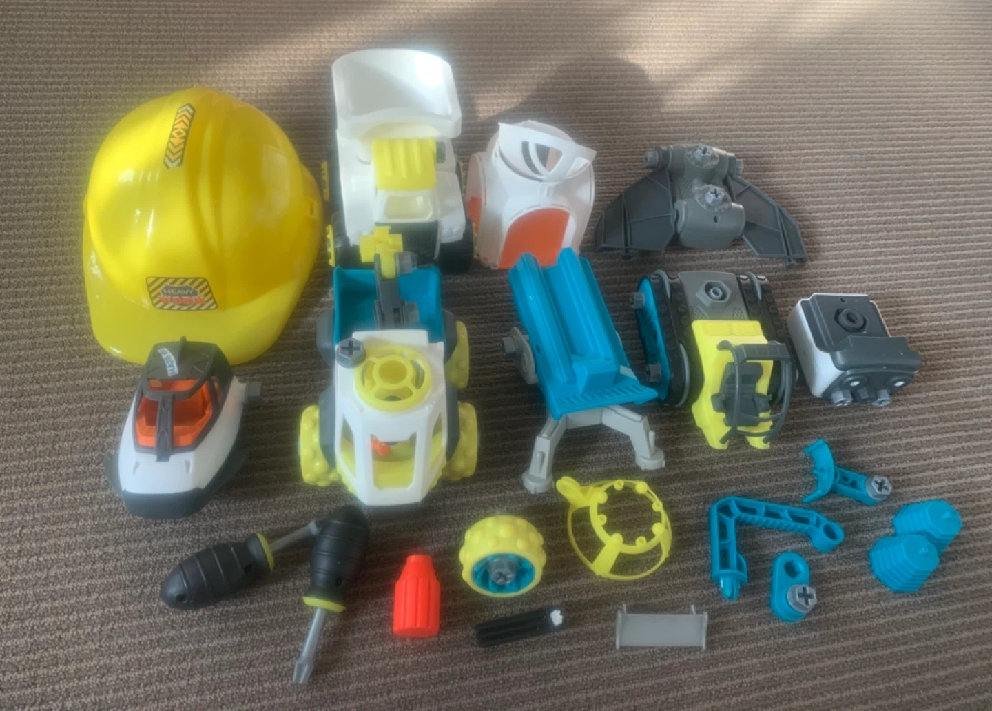 Play Building Toy Set with Hard Hat