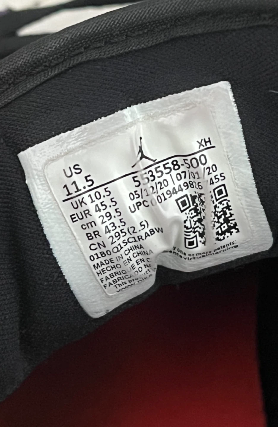 Air Jordan 1 Low Court Purple White US11.5 - photo 5